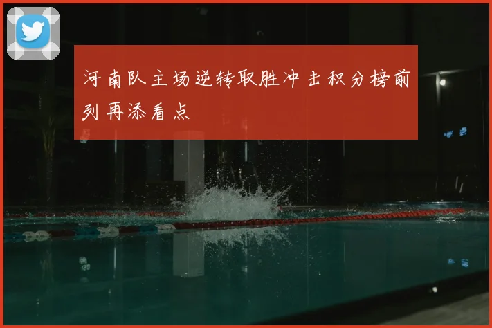 河南队主场逆转取胜冲击积分榜前列再添看点